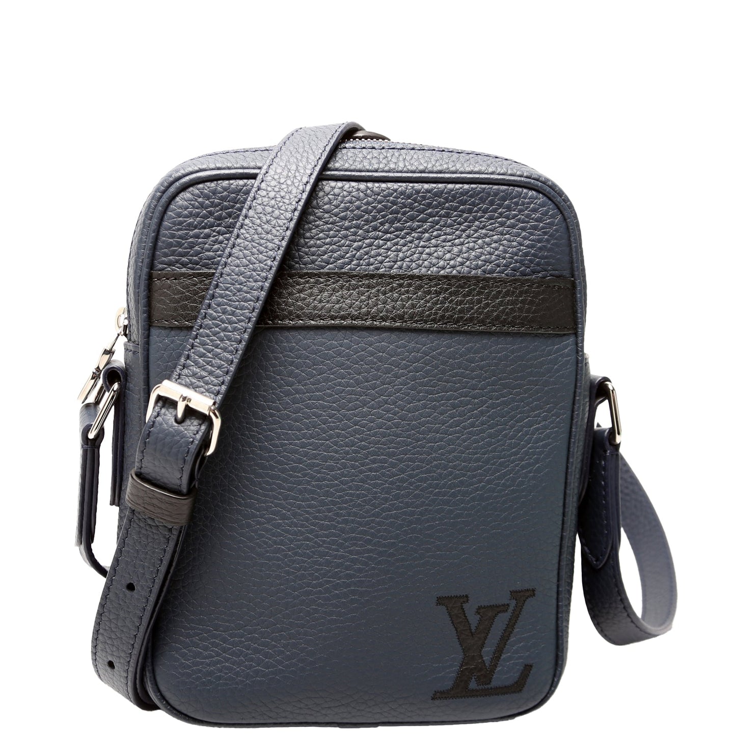 Louis Vuitton Danube Slim Taurillon Leather Blue