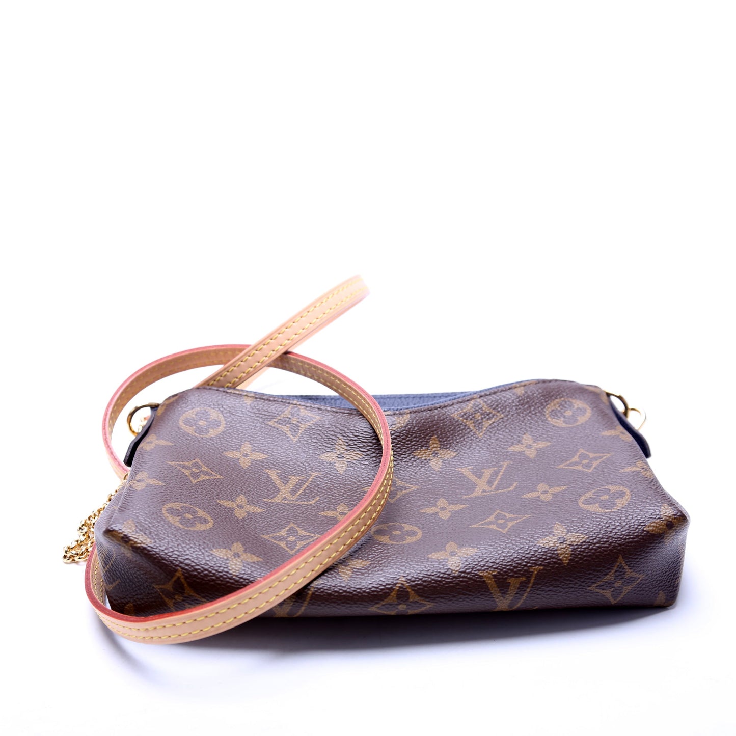 Louis Vuitton Pallas Clutch Monogram Navy