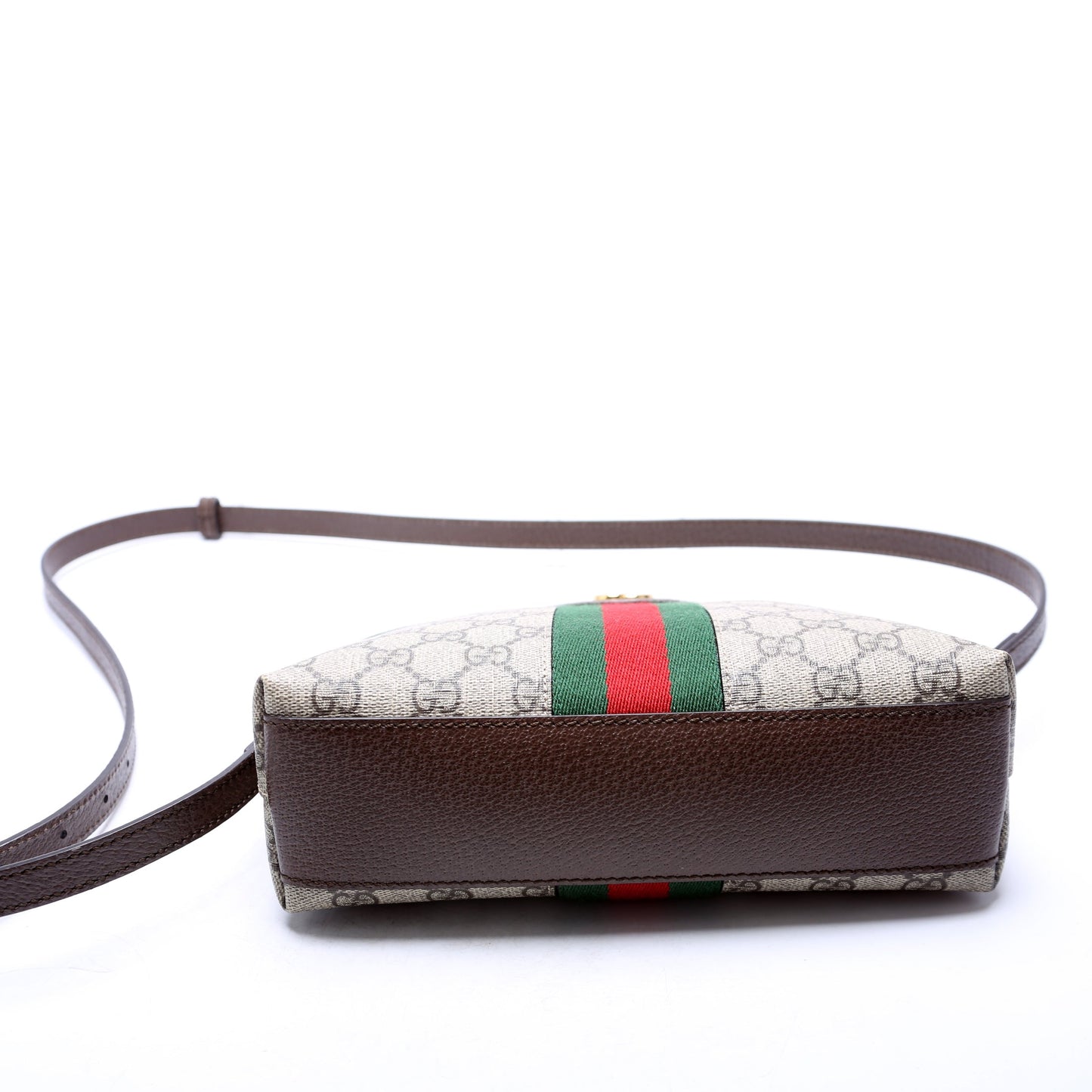 Gucci 499621 Ophidia GG Small Crossbody Brown Bag