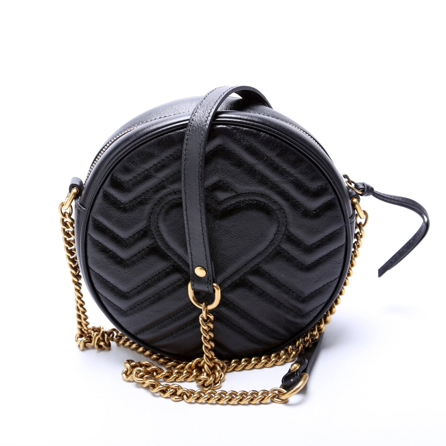 Gucci 550155 Marmont Mini Round Bag