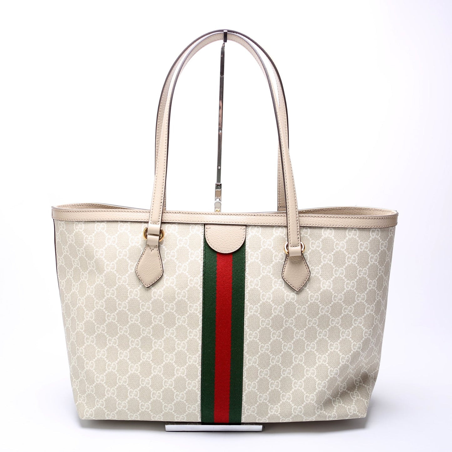 Gucci 631685 Ophidia Tote Cream Bag