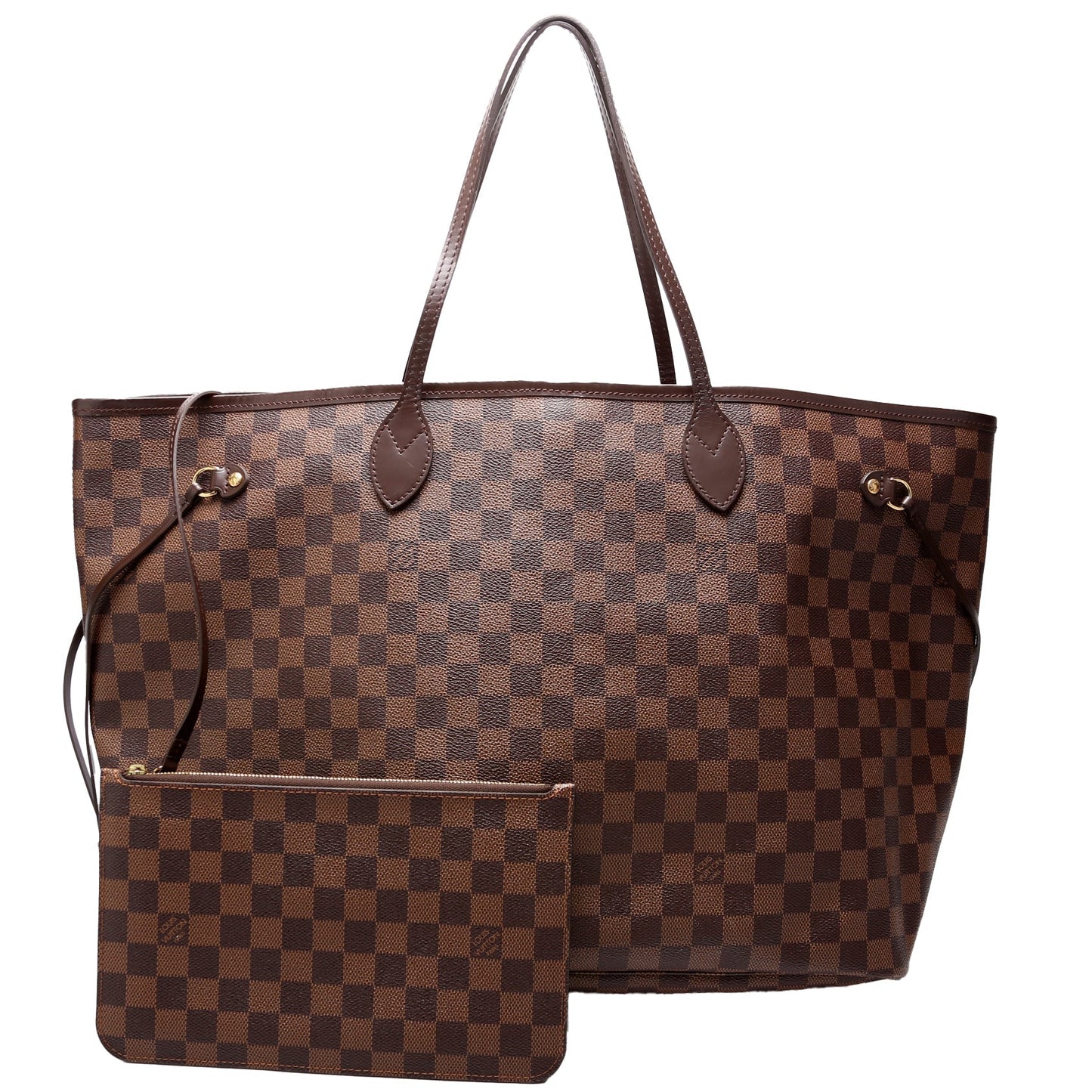 Louis Vuitton Neverfull with Wallet GM Damier Ebene