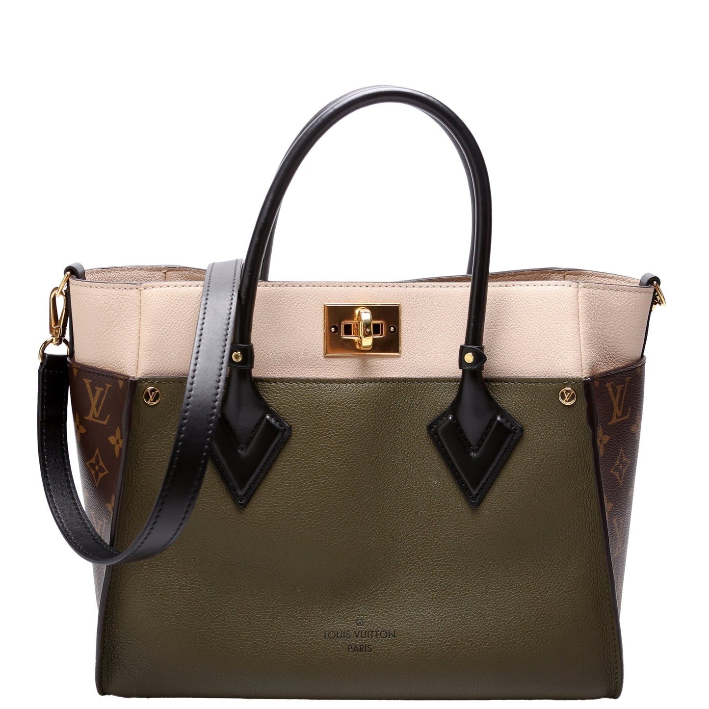 Louis Vuitton Ony My Side MM Calfskin Monogram Green
