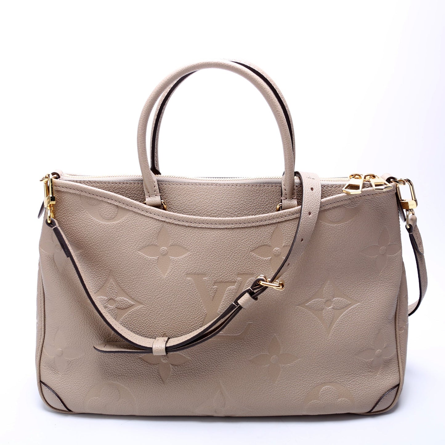 Louis Vuitton Trianon MM NM Giant Empreinte Turtledove