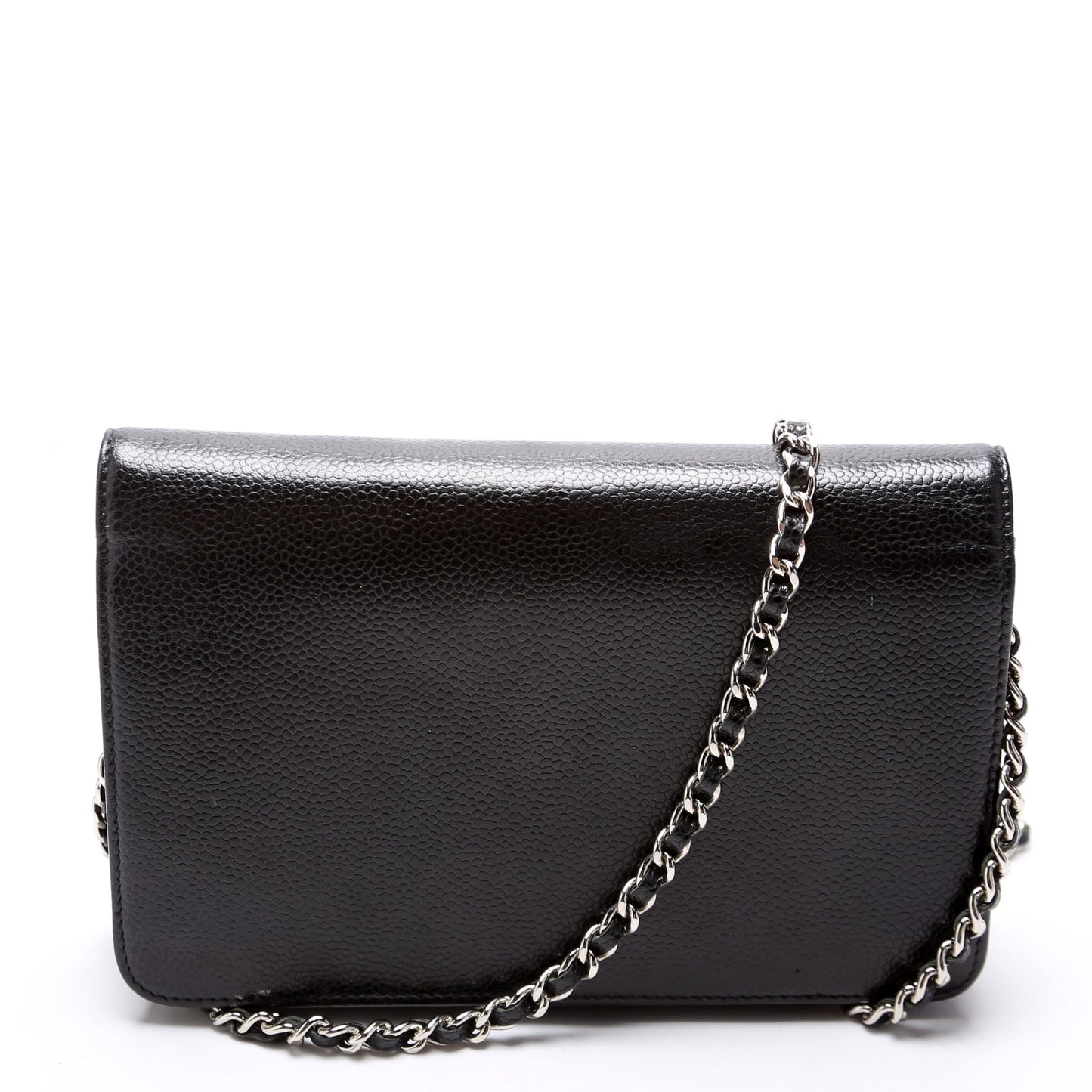 Chanel WOC Timeless CC Caviar Black Bag