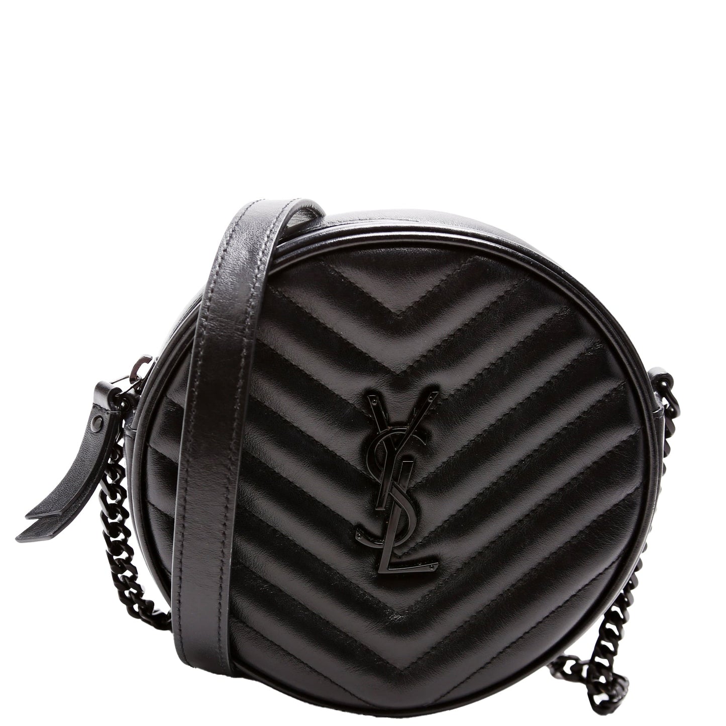 Saint Laurent Grain De Round Camera Black Bag