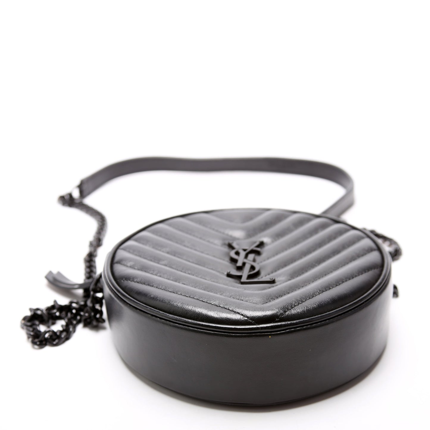 Saint Laurent Grain De Round Camera Black Bag