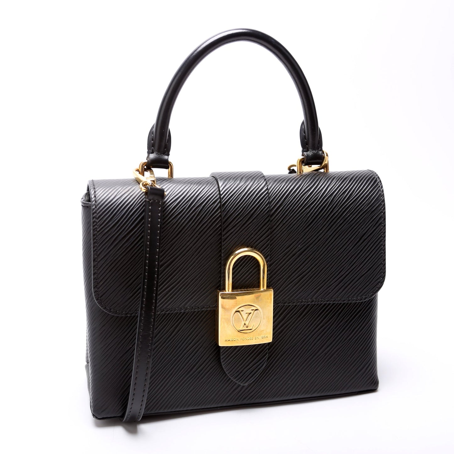Louis Vuitton Lockey BB Epi Black