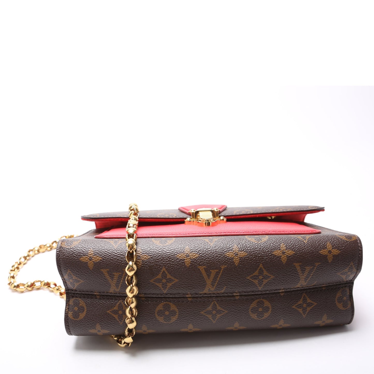 Louis Vuitton Victoire Monogram Red