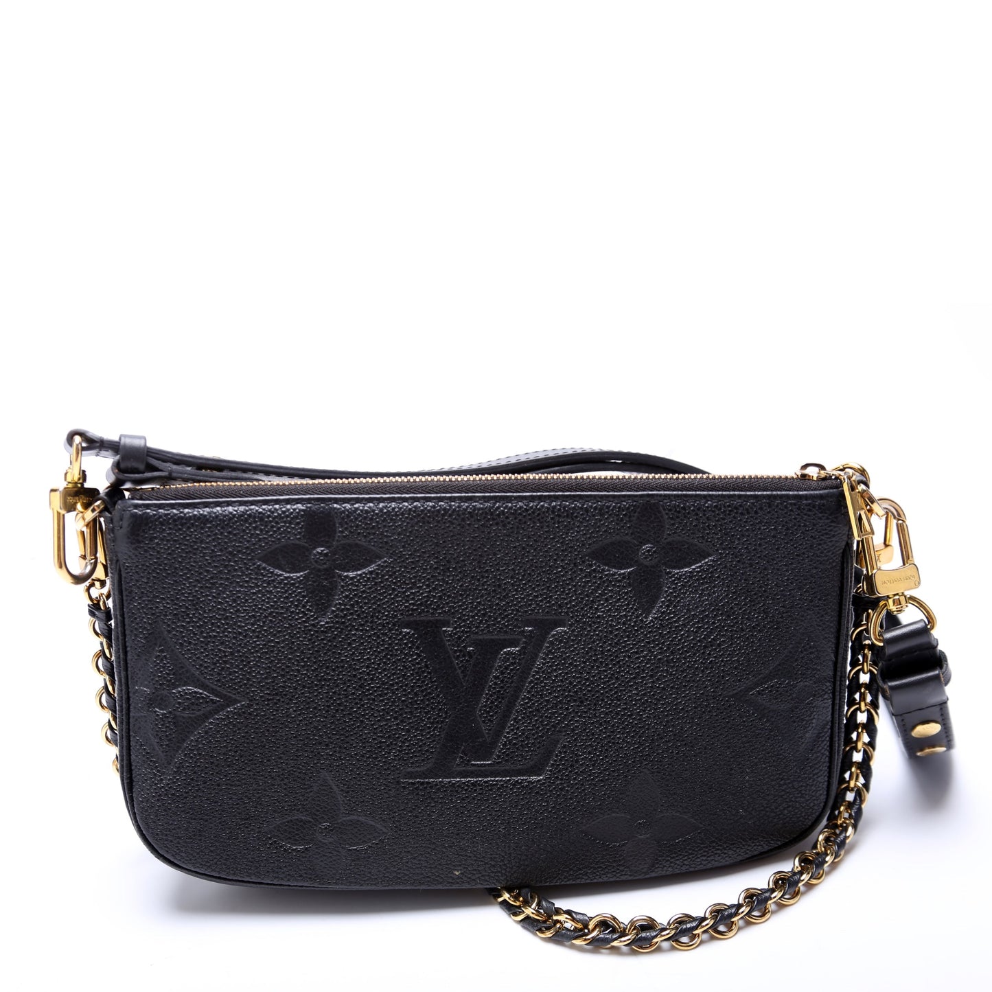 Louis Vuitton Multi Pochette Empreinte Black