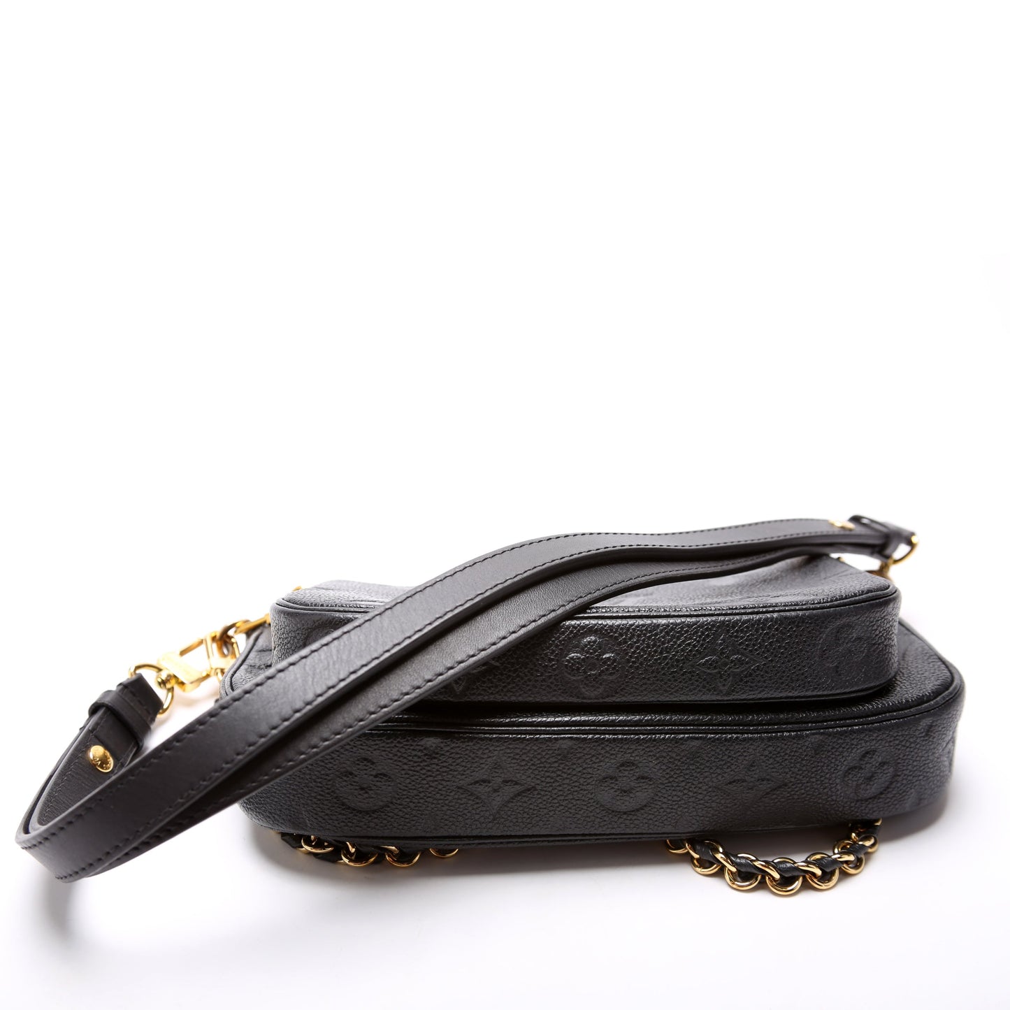 Louis Vuitton Multi Pochette Empreinte Black