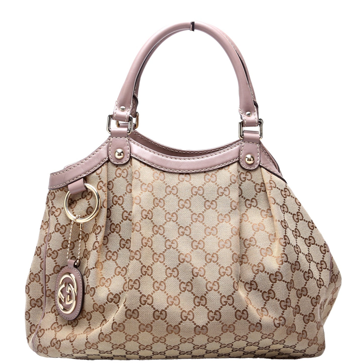 Gucci 211944 Sukey GG Canvas Medium Bag