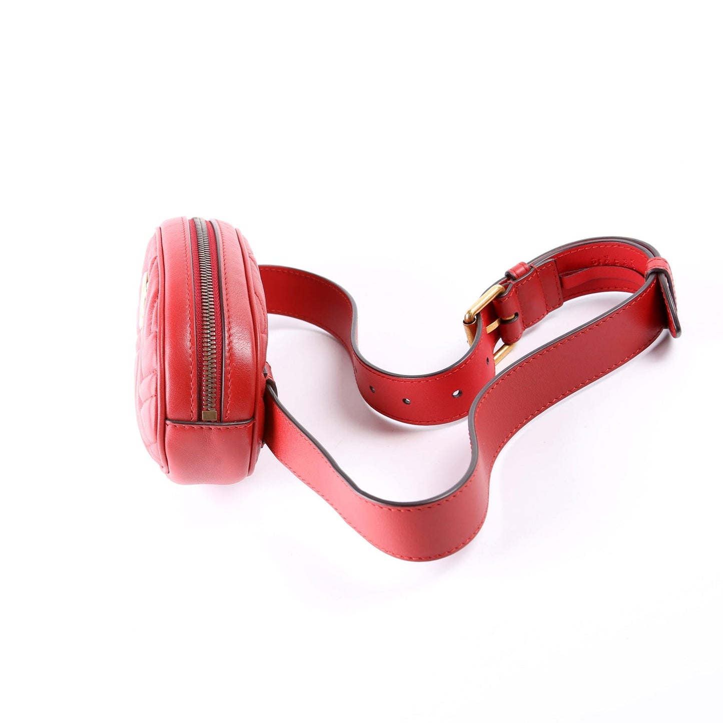 Gucci Marmont Belt Red Bag