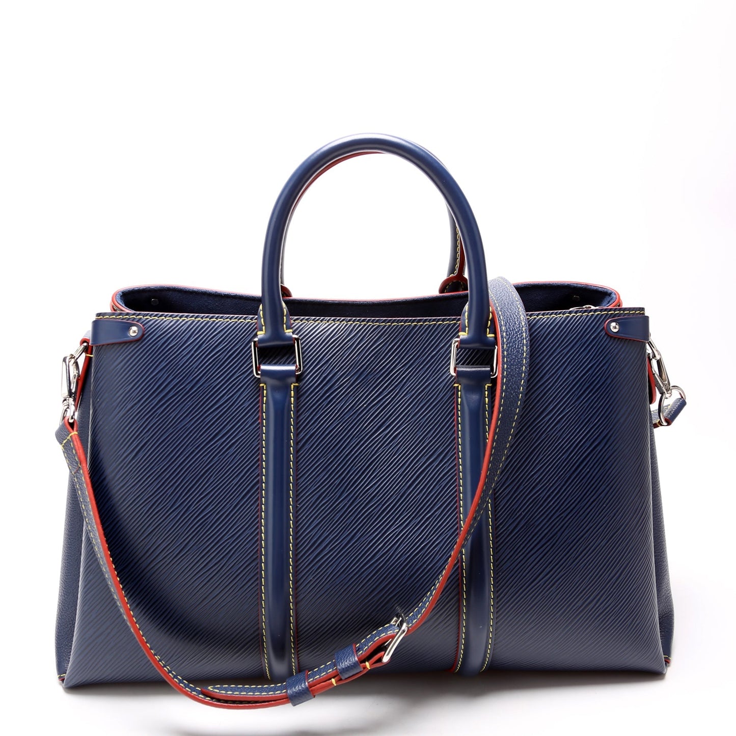 Louis Vuitton Soufflot MM Epi Navy