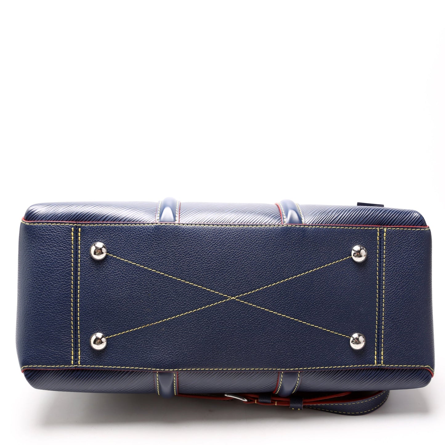 Louis Vuitton Soufflot MM Epi Navy