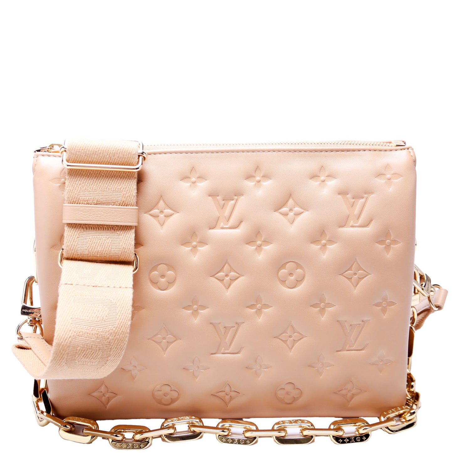 Louis Vuitton Coussin PM NV Lambskin Tan