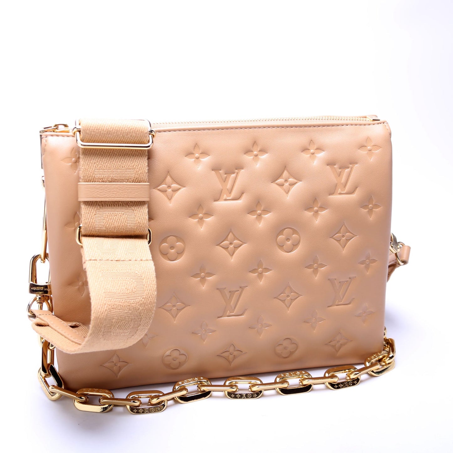 Louis Vuitton Coussin PM NV Lambskin Tan
