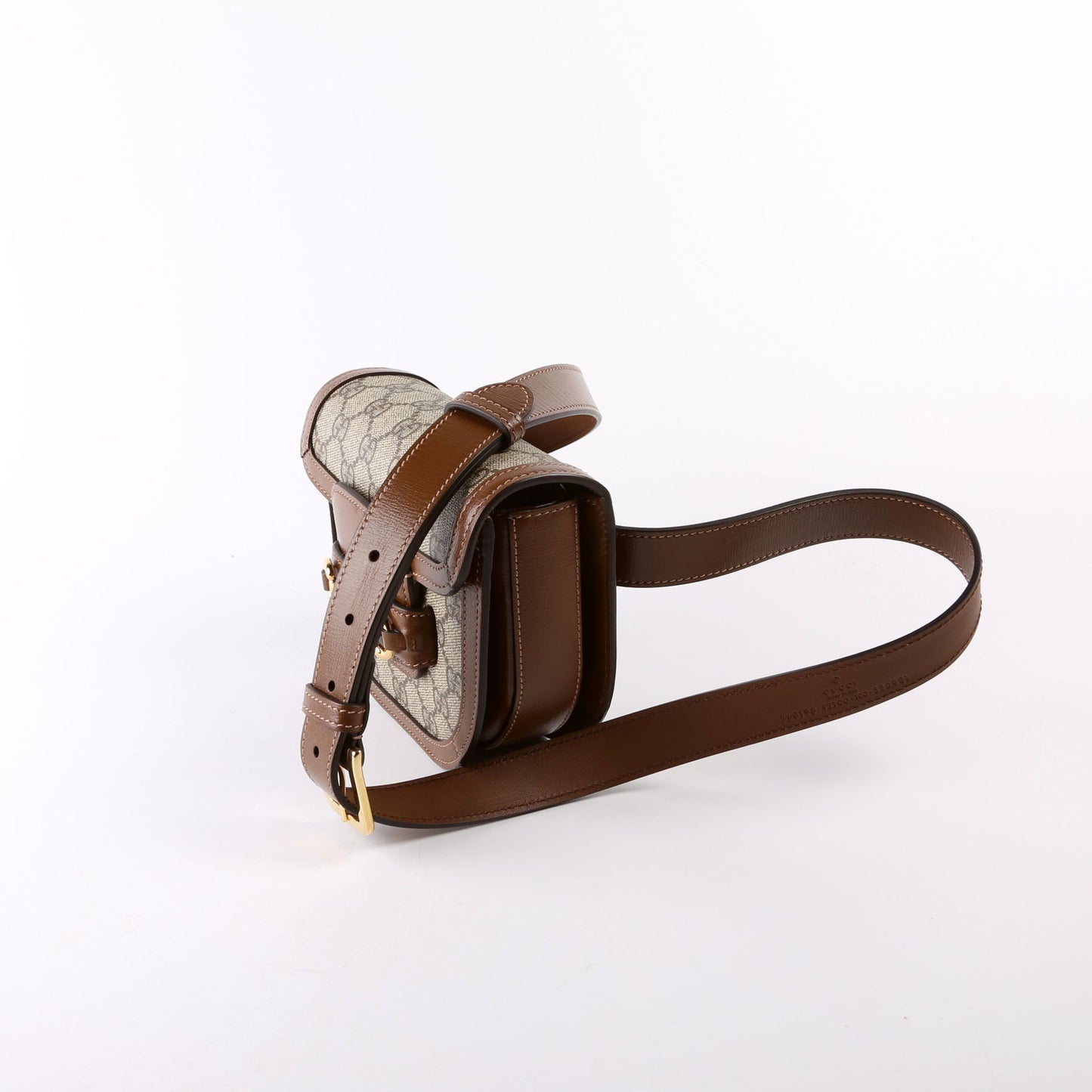 Gucci 760198 GG Supreme 1955 Horsebit Belt Bag