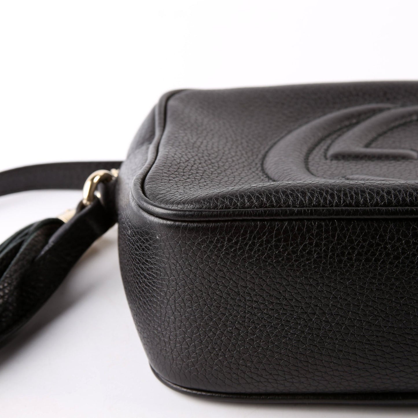 Gucci 308364 Soho Disco Crossbody Black Bag