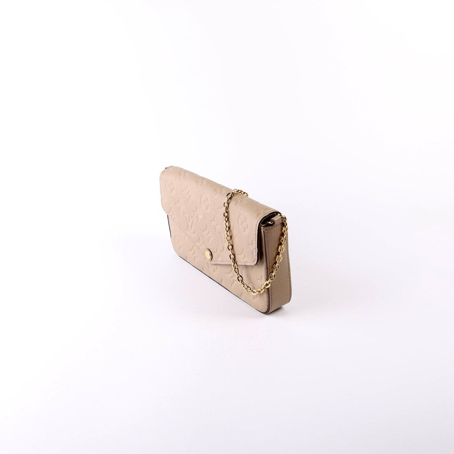 Louis Vuitton Pochette Felicie Empreinte Turtledove