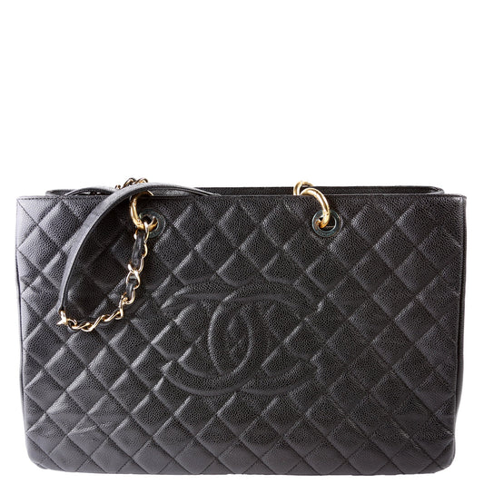 Chanel Grand Shopping Tote XL Black Bag