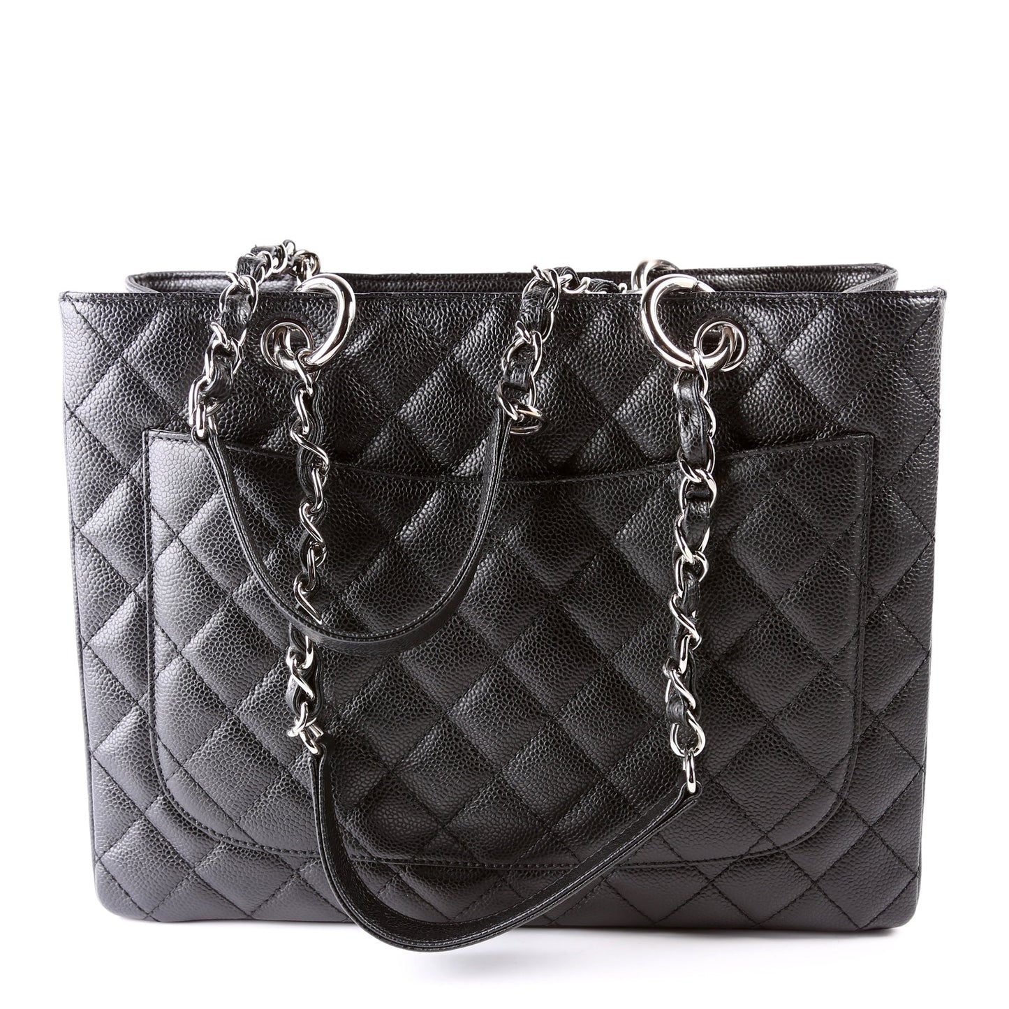 Chanel Grand Shopping Tote Caviar Black Bag