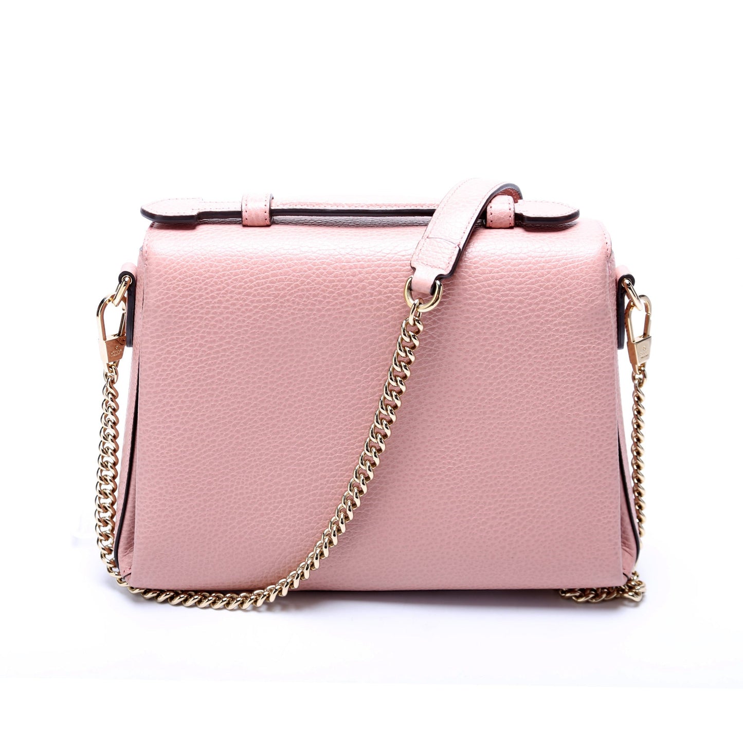 Gucci 510302 Medium Interlock Satchel Pink Bag