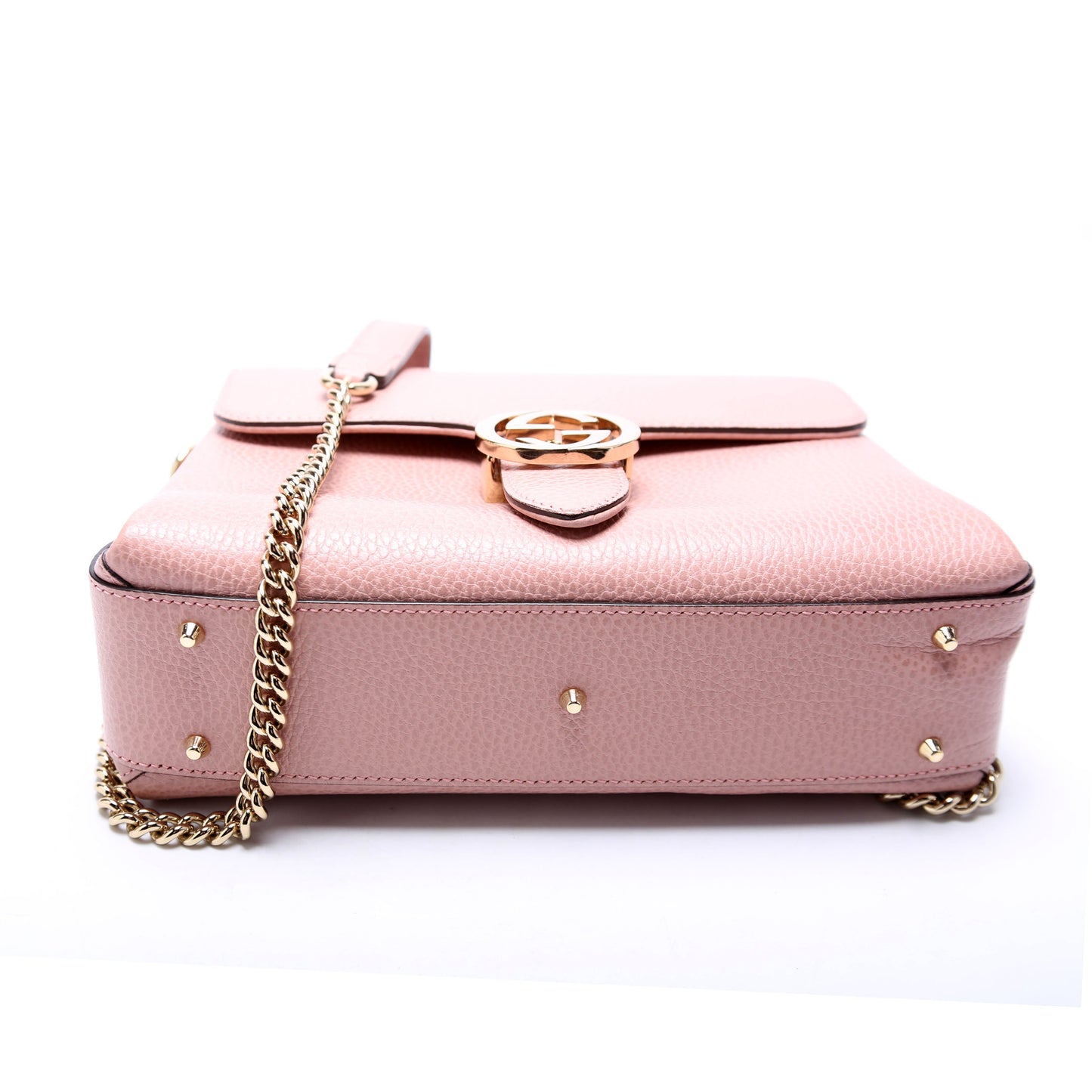Gucci 510302 Medium Interlock Satchel Pink Bag