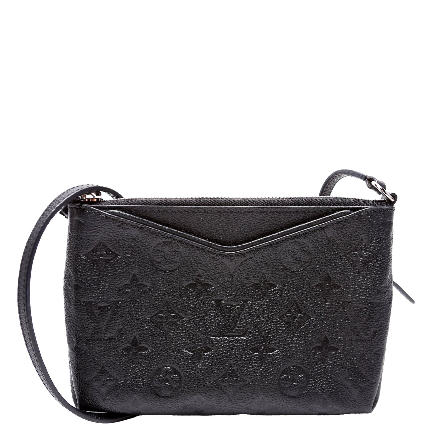 Louis Vuitton Pallas Clutch Uniformes Empreinte Black
