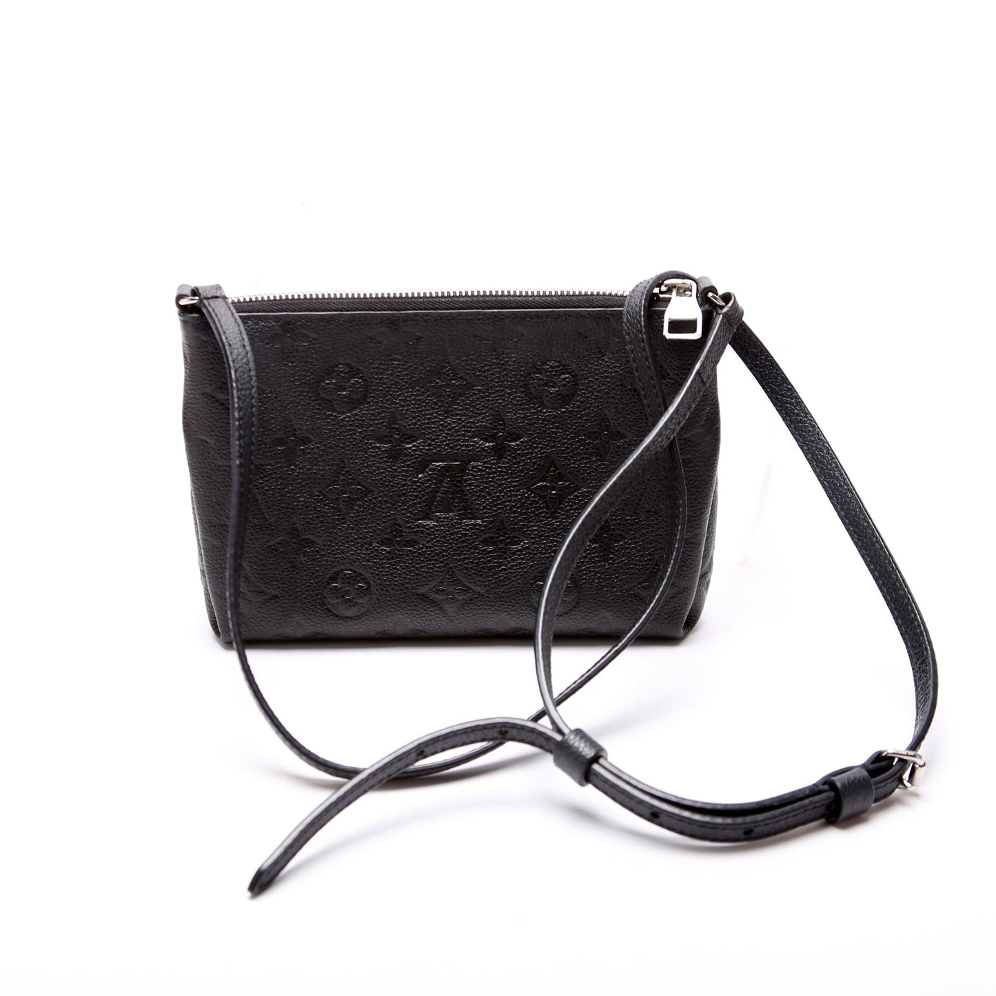 Louis Vuitton Pallas Clutch Uniformes Empreinte Black