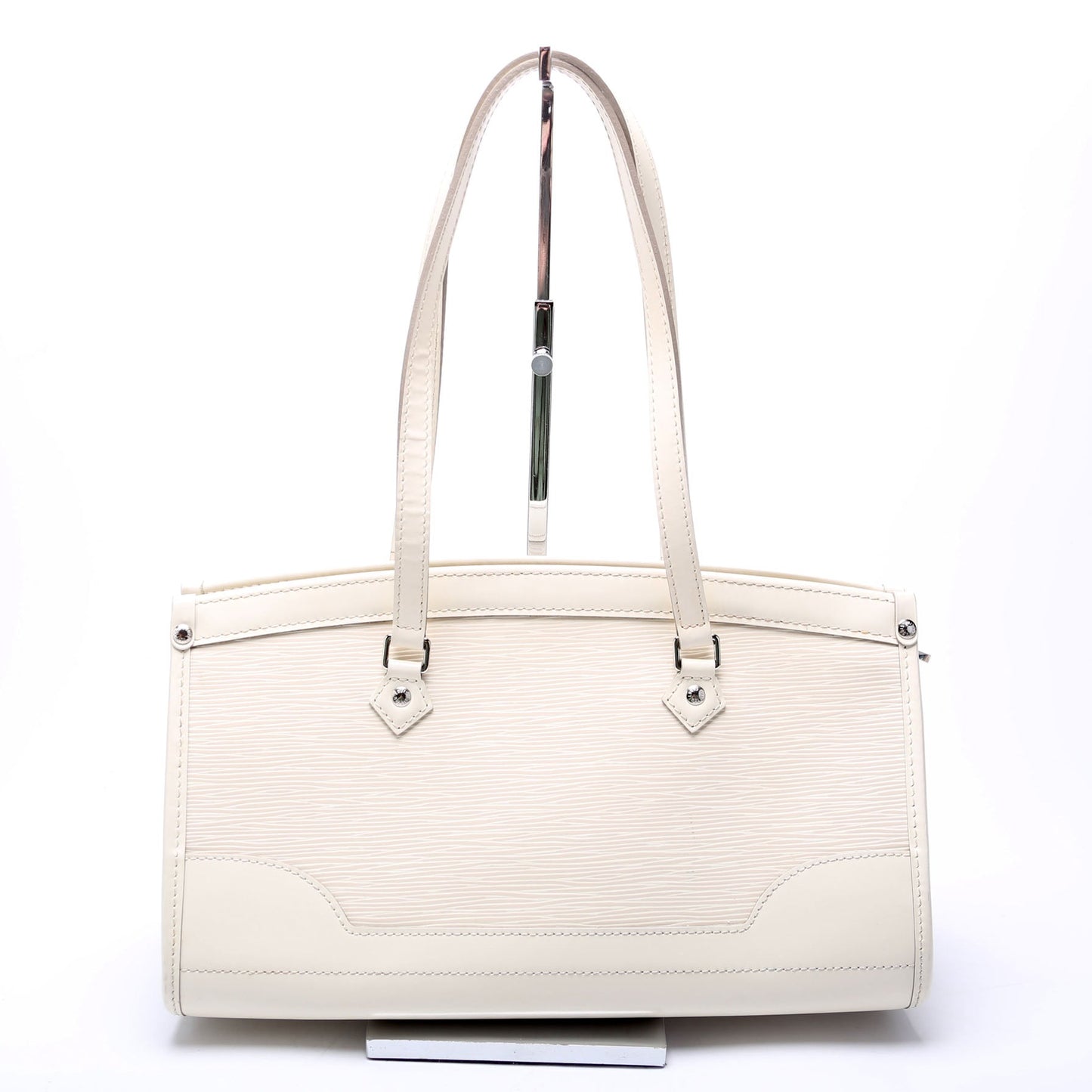 Louis Vuitton Madeleine PM Epi White