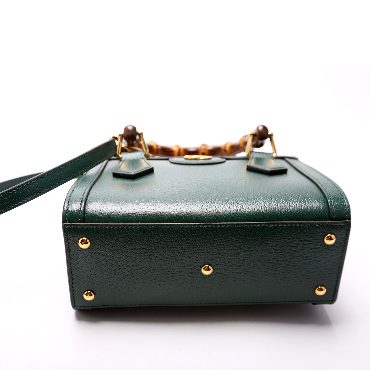 Gucci 702732 Diana Mini Tote Cuir Green Bag