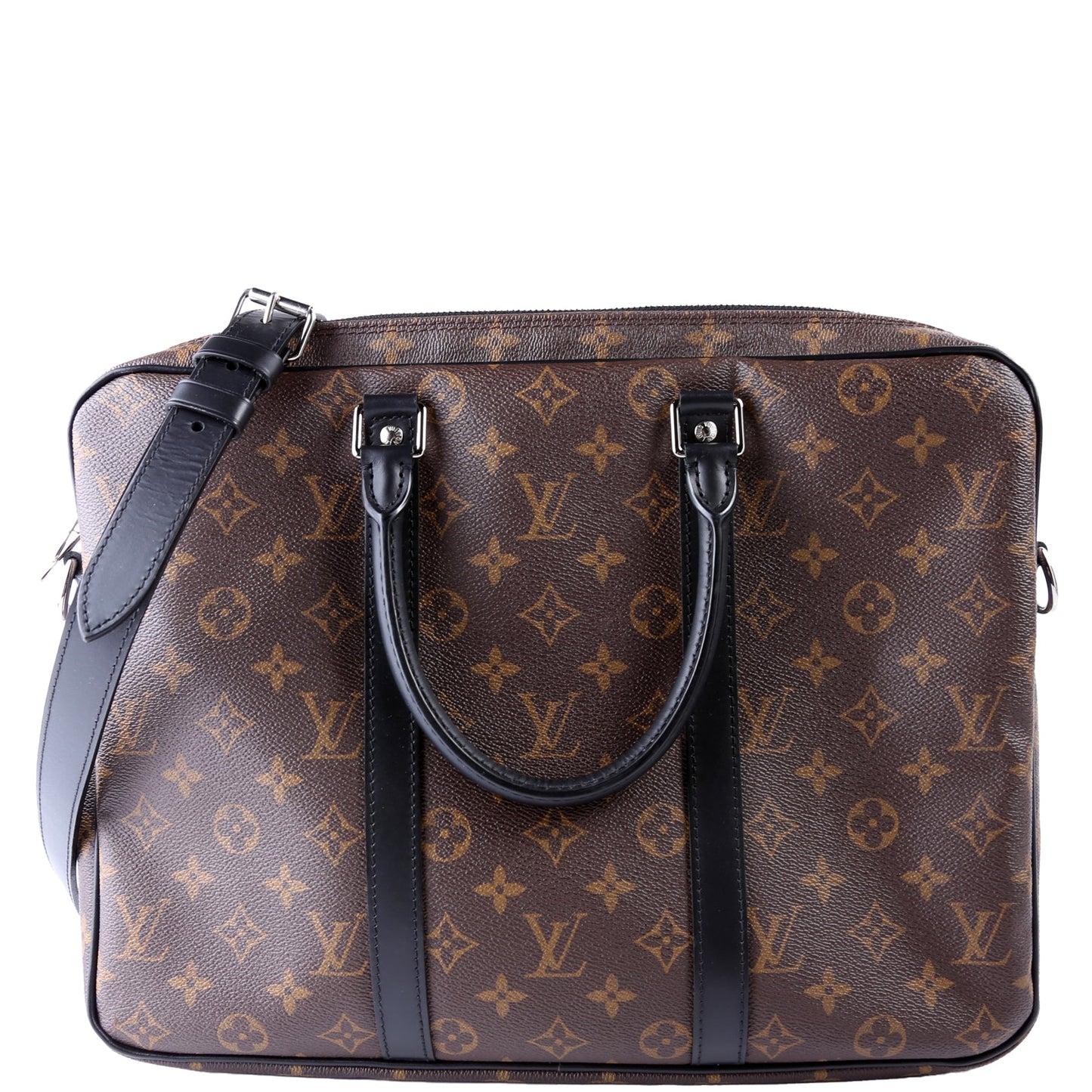Louis Vuitton Porte Documents Voyage PM Macassar