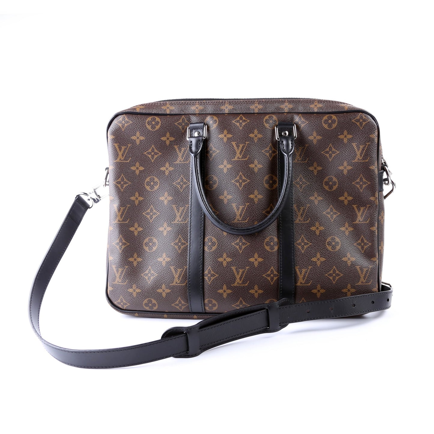 Louis Vuitton Porte Documents Voyage PM Macassar