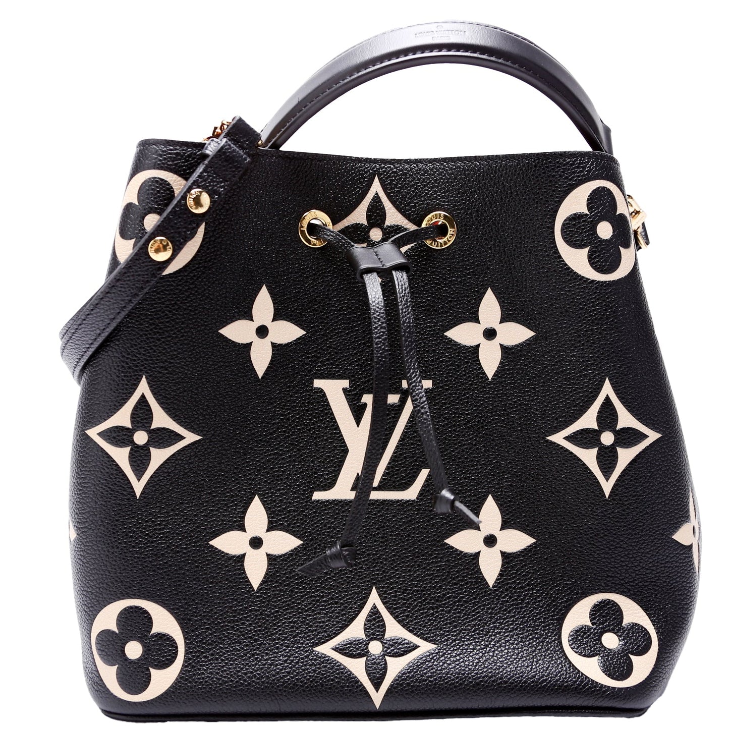 Louis Vuitton Neonoe MM Bicolor Empreinte Black