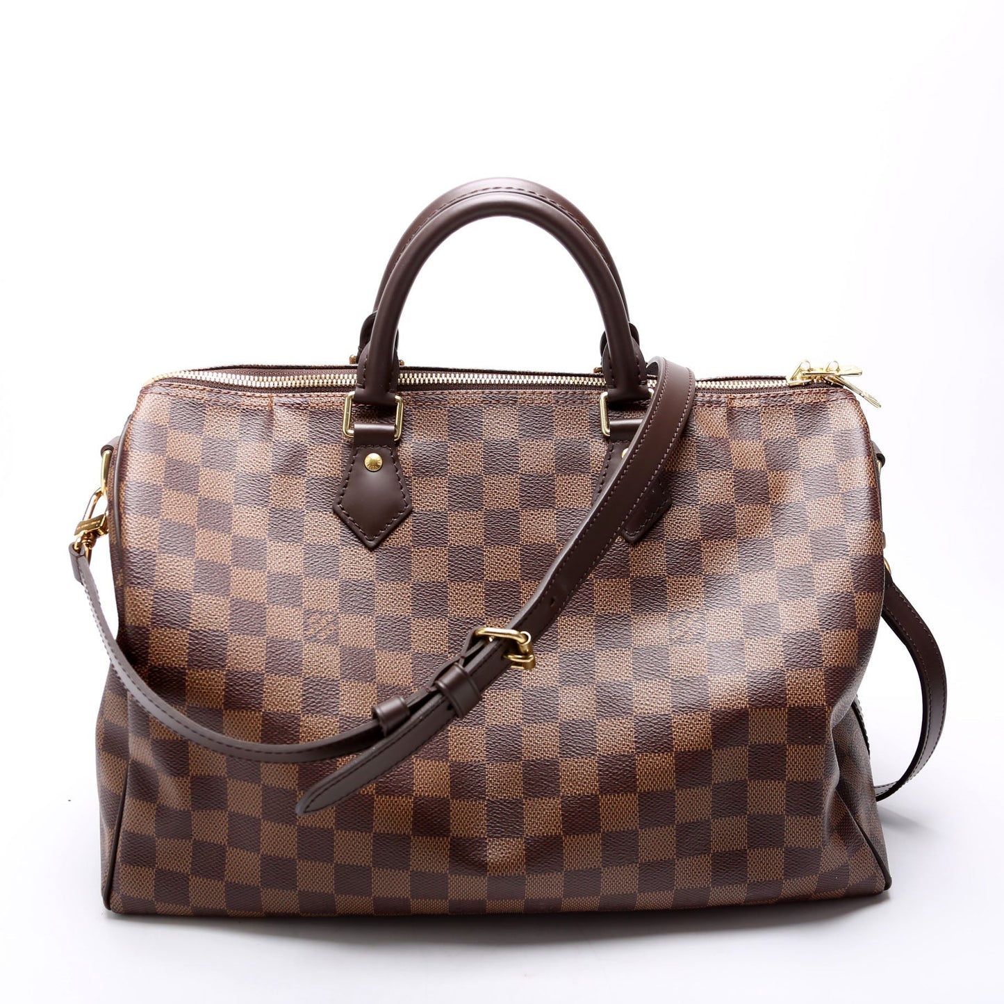 Louis Vuitton Speedy 35 Bandouliere Damier Ebene