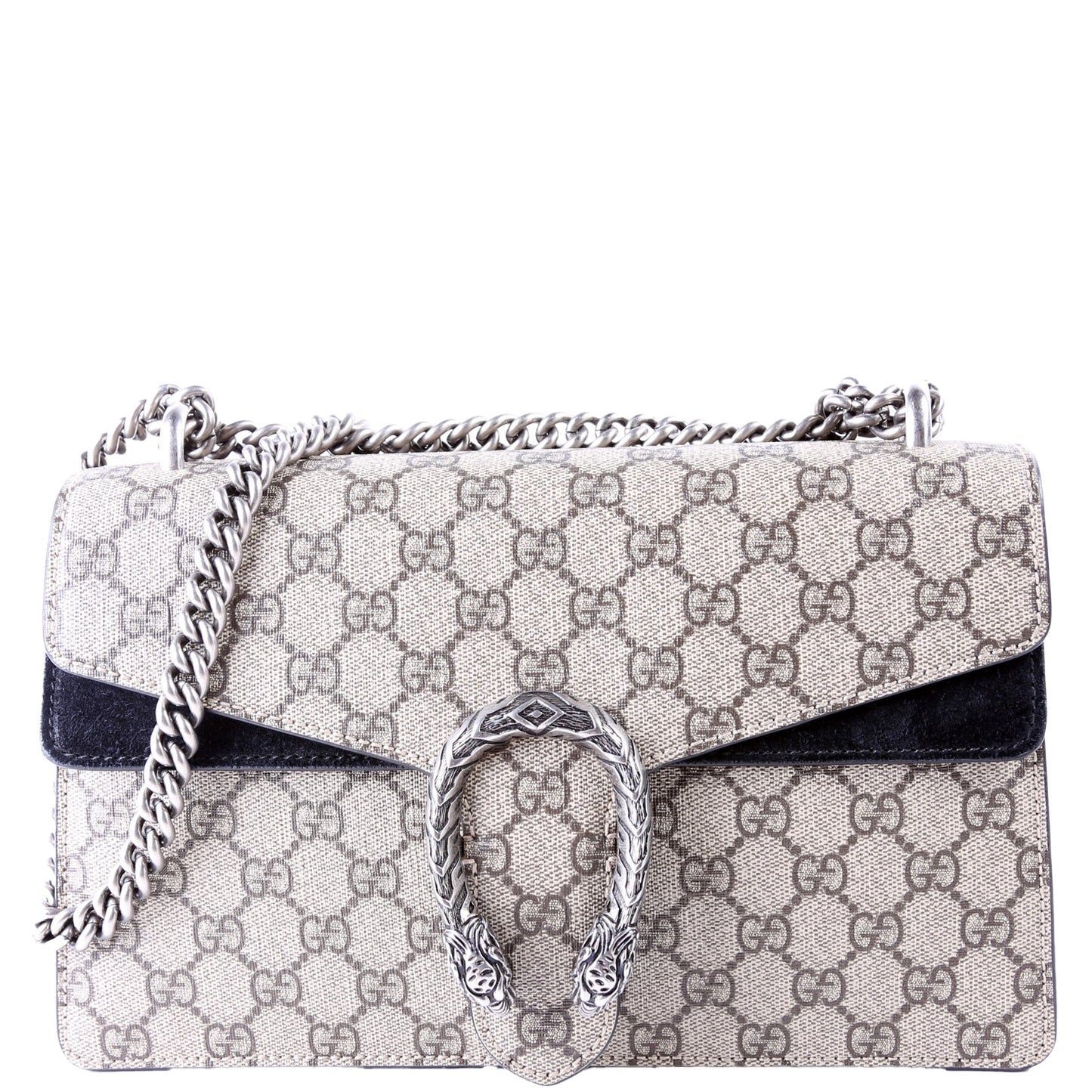 Gucci 400249 Dionysus GG Shoulder Small Black Bag