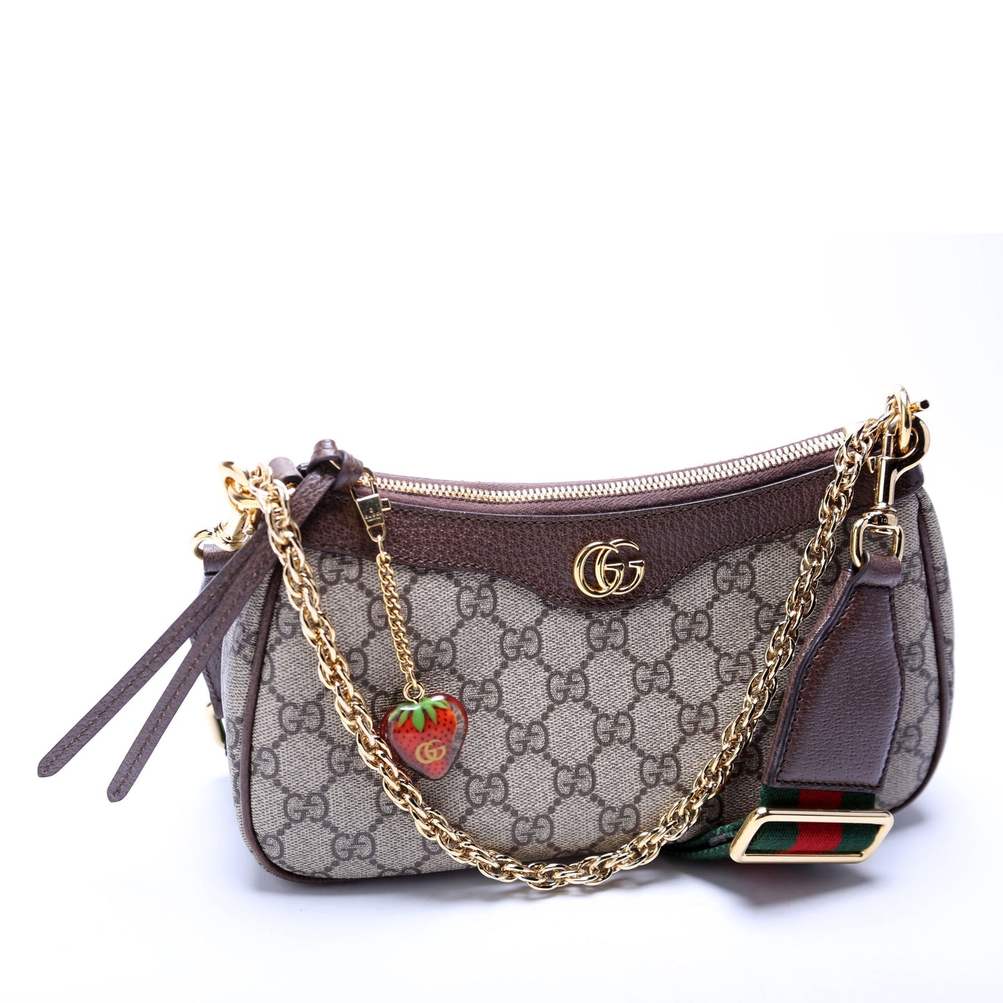 Gucci 735132 GG Supreme Ophidia Charm Small  Bag