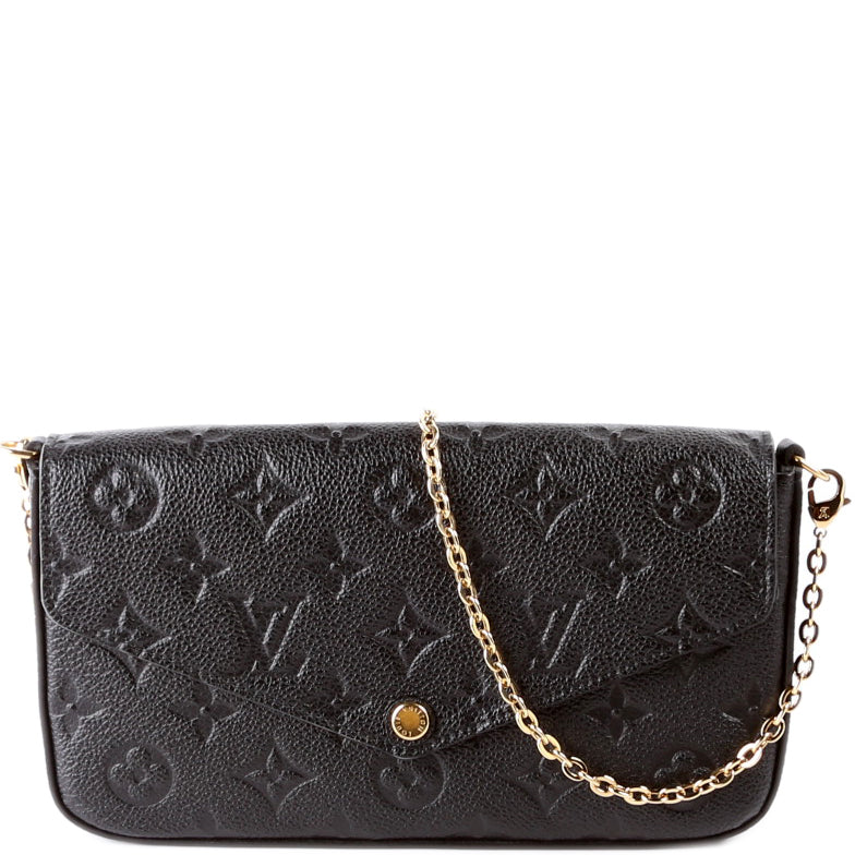 Louis Vuitton Pochette Felicie Empreinte Black