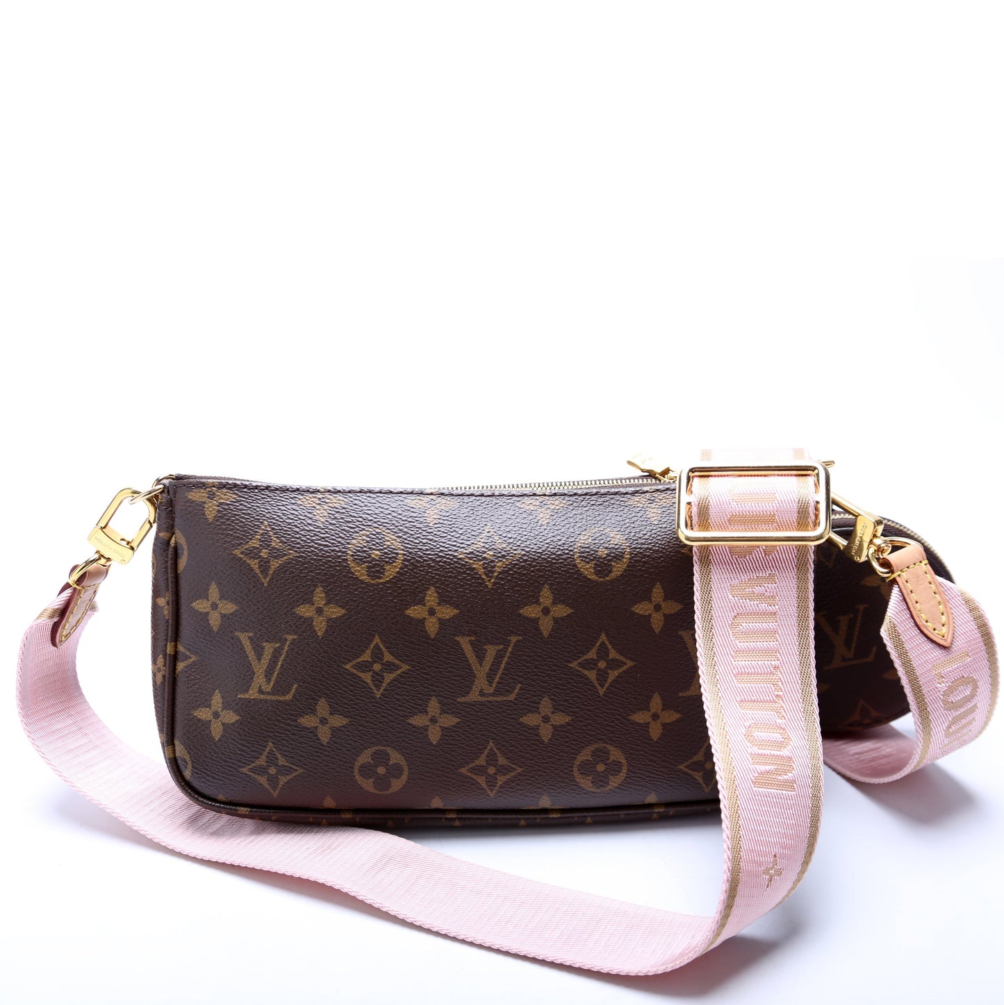 Louis Vuitton Multi Pochette Monogram Pink
