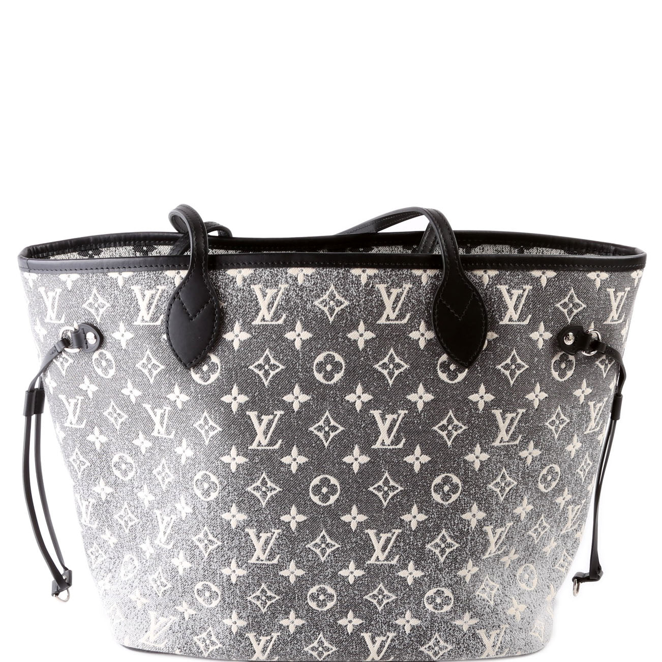 Louis Vuitton Neverfull MM Monogram Denim Jacquard