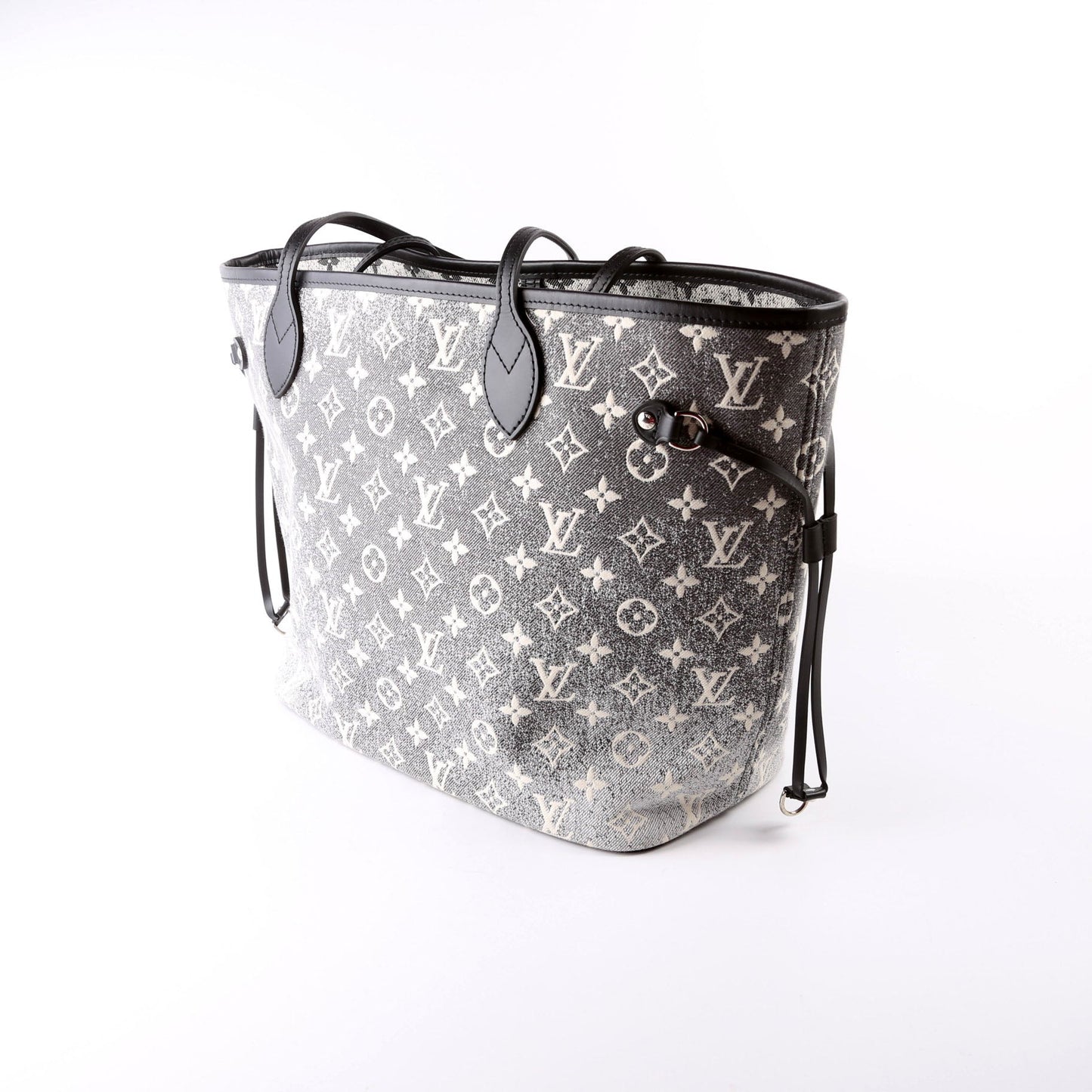 Louis Vuitton Neverfull MM Monogram Denim Jacquard
