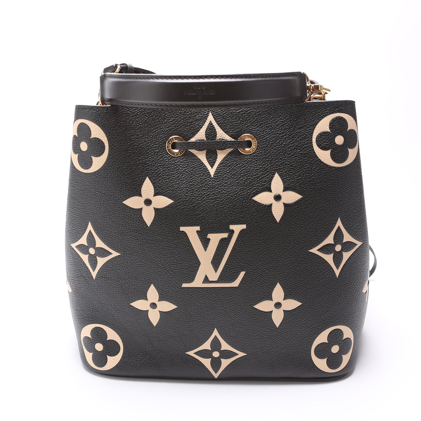 Louis Vuitton Neonoe MM Bicolor Empreinte Black/Beige
