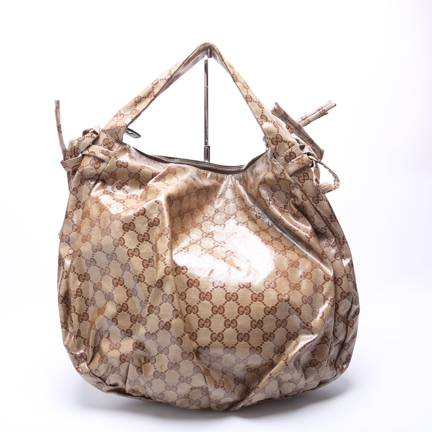 Gucci 211844 GG Crystal Hsyteria Small Shoulder Bag