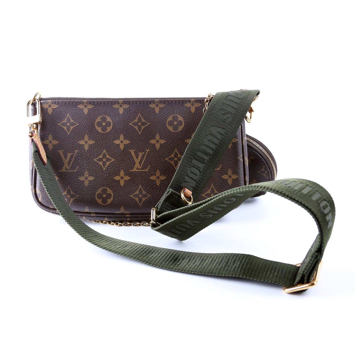 Louis Vuitton Multi Pochette Monogram Green