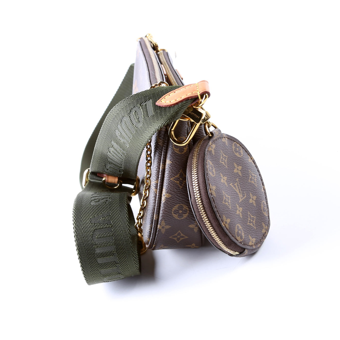 Louis Vuitton Multi Pochette Monogram Green