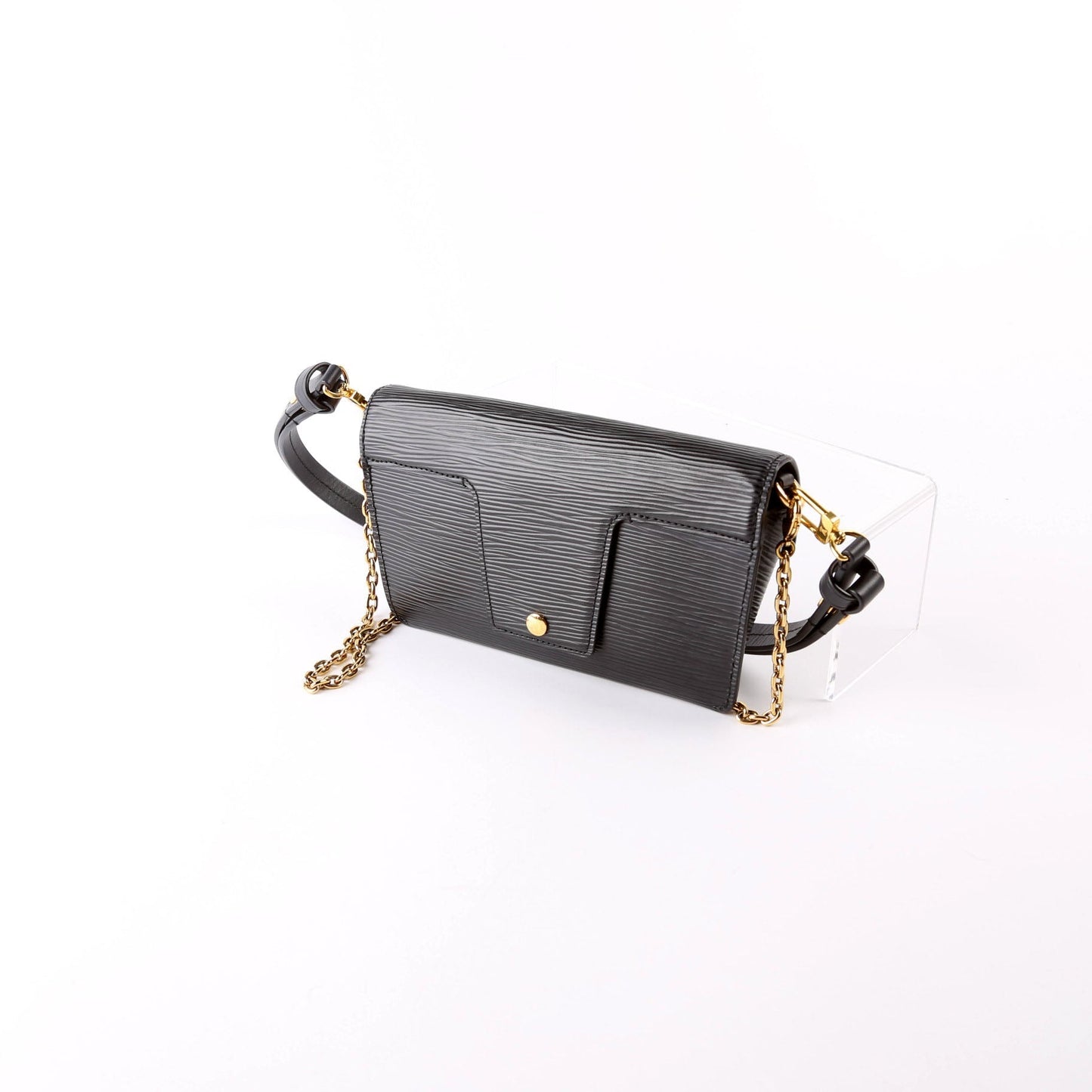 Louis Vuitton Padlock on Strap Epi Black