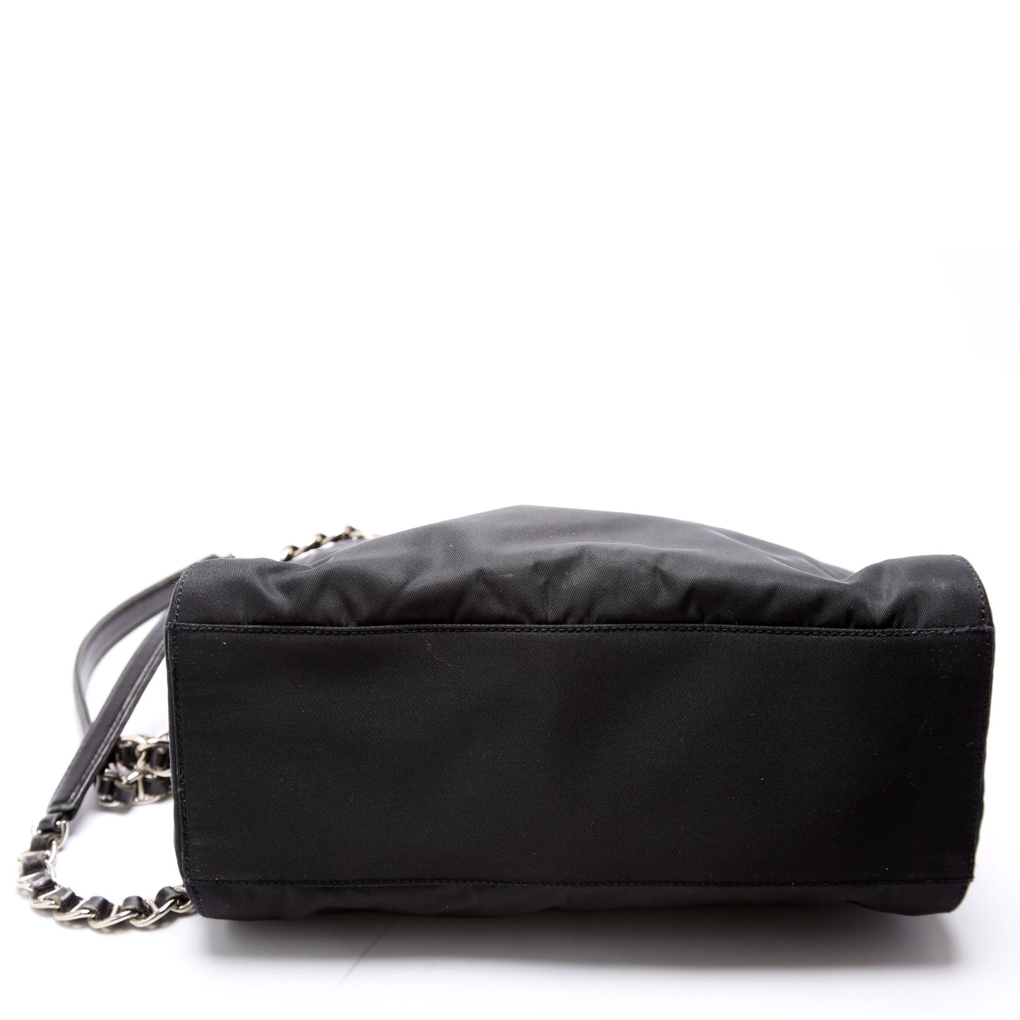 Prada Nylon Catena Chain Shoulder Black Bag