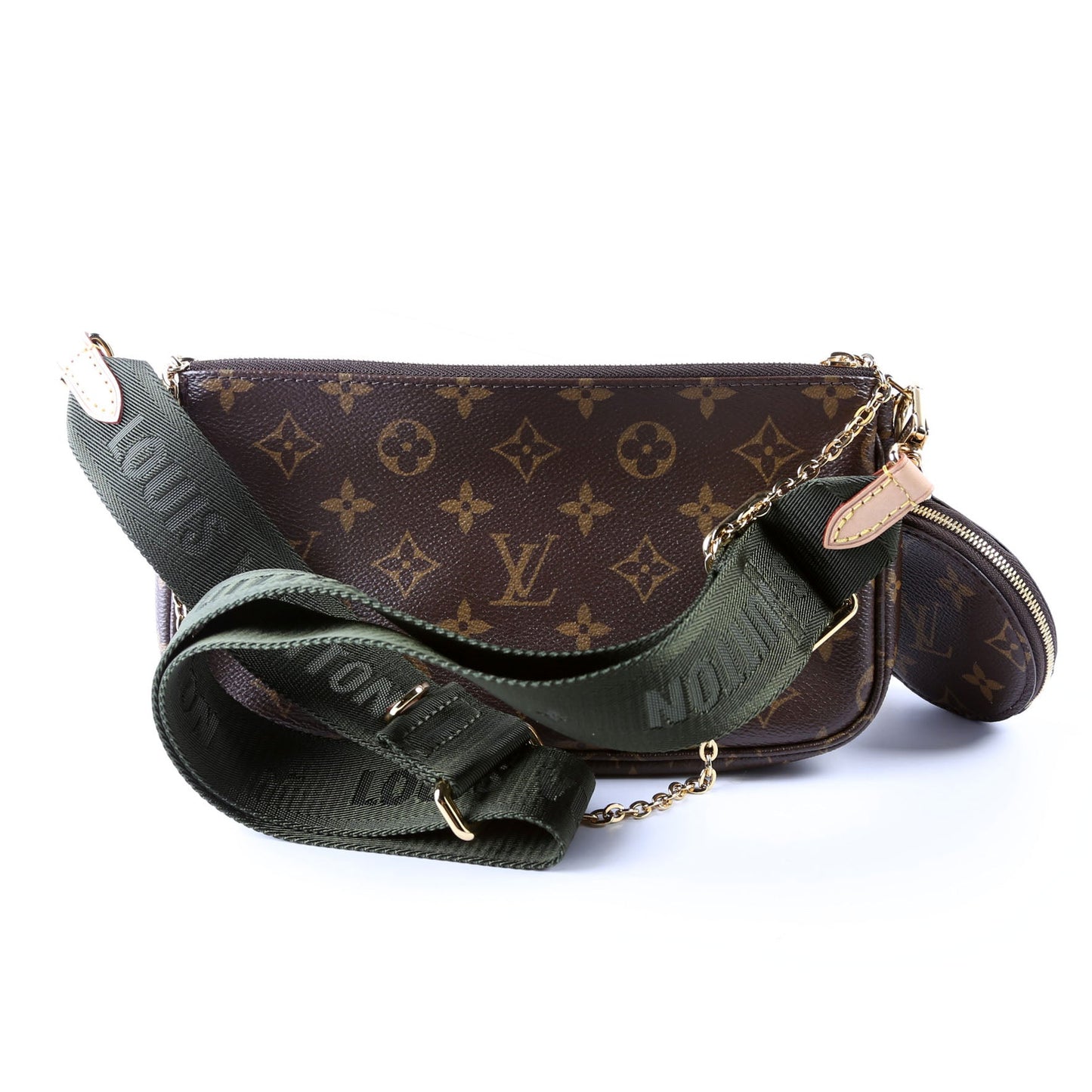 Louis Vuitton Multi Pochette Monogram Green