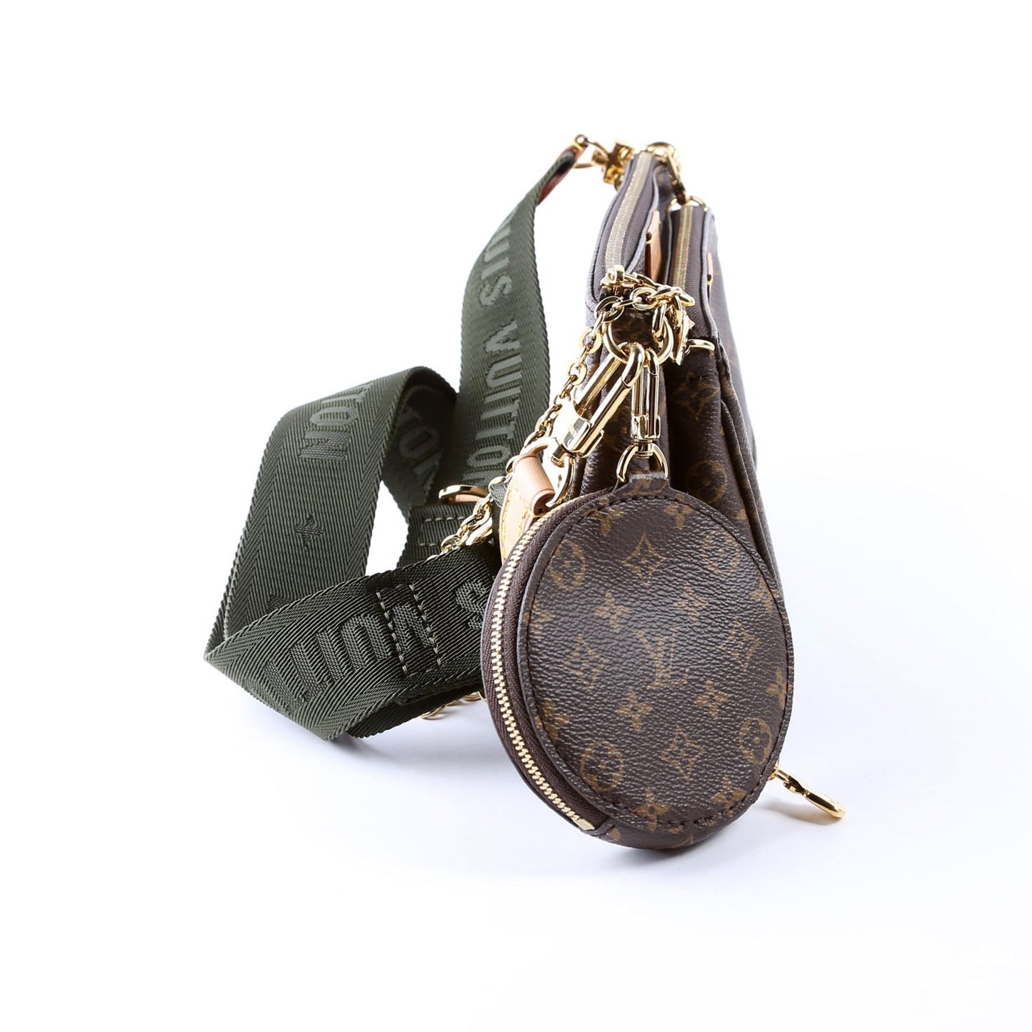 Louis Vuitton Multi Pochette Monogram Green